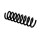 Suspension Spring Set rear coil spring Ø 13.2 mm EIBACH for e.g. MB C-CLASS