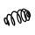 Suspension Spring Set rear coil spring Ø 12.5 mm EIBACH for e.g. OPEL ASTRA