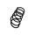 Suspension Spring Set front coil spring Ø 11.8 mm EIBACH for e.g. RENAULT CLIO