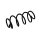 Suspension Spring Set front axle coil spring Ø 11.8 mm EIBACH for e.g. VW GOLF