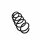 Suspension Spring Set front coil spring Ø 12.2 mm EIBACH for e.g. MB B-CLASS