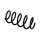 Suspension Spring Set front coil spring Ø 12.2 mm EIBACH for e.g. OPEL MERIVA
