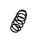 Suspension Spring Set rear coil spring Ø 12 mm EIBACH for e.g. FORD MONDEO