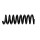 Suspension Spring Set rear coil spring Ø 14.5 mm EIBACH for e.g. MB E-CLASS