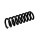 Suspension Spring Set rear coil spring Ø 14.5 mm EIBACH for e.g. MB E-CLASS