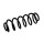 Suspension Spring Set rear coil spring Ø 11.2 mm EIBACH for SEAT LEON and others