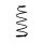Suspension spring set front Ø 12.8 mm 460 mm EIBACH for e.g. PEUGEOT 307 Break