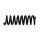 Suspension Spring Set rear coil spring Ø 13.5 mm EIBACH for e.g. MB C-CLASS