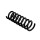 Suspension Spring Set rear coil spring Ø 13.5 mm EIBACH for e.g. MB C-CLASS