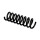Suspension Spring Set rear coil spring Ø 13.5 mm EIBACH for e.g. MB C-CLASS