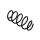 Suspension Spring Set front coil spring Ø 12.2 mm EIBACH for e.g. OPEL VECTRA
