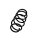 Suspension Spring Set front coil spring Ø 12.2 mm EIBACH for e.g. OPEL VECTRA