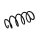 Suspension Spring Set front coil spring Ø 12.2 mm EIBACH for e.g. OPEL VECTRA