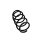 Suspension Spring Set front coil spring Ø 12.2 mm EIBACH for e.g. OPEL VECTRA
