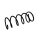 Suspension Spring Set front coil spring Ø 13.2 mm EIBACH for e.g. FORD MONDEO