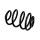Suspension Spring Set rear coil spring Ø 14 mm EIBACH for e.g. OPEL ASTRA