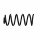 Rear Suspension Spring Set Ø 9.5 mm EIBACH for e.g. SMART CITY-COUPE