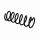 Suspension Spring Set rear coil spring Ø 12 mm EIBACH for e.g. OPEL ASCONA