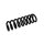 Suspension Spring Set front coil spring Ø 14.8 mm EIBACH for e.g. MB C-CLASS