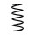 Suspension spring set front Ø 11.8 mm 317 mm EIBACH for e.g. OPEL COMBO Tour