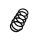 Suspension Spring Set front coil spring Ø 11.8 mm EIBACH for e.g. OPEL COMBO