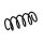 Suspension Spring Set front coil spring Ø 11.8 mm EIBACH for e.g. OPEL COMBO