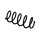 Suspension Spring Set front coil spring Ø 11.8 mm EIBACH for e.g. OPEL COMBO