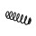 Suspension Spring Set rear axle coil spring Ø 12 mm EIBACH for e.g. VW GOLF