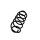 Rear Suspension Spring Set Ø 11.5 mm EIBACH for PEUGEOT 207 and others