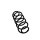 Rear Suspension Spring Set Ø 11.5 mm EIBACH for PEUGEOT 207 and others