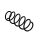 Suspension Spring Set front coil spring Ø 11.5 mm EIBACH for e.g. SKODA FABIA