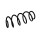 Suspension Spring Set front coil spring Ø 11.5 mm EIBACH for e.g. SKODA FABIA