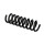 Suspension Spring Set rear coil spring Ø 14.2 mm EIBACH for e.g. MB C-CLASS