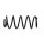 Suspension Spring Set front coil spring Ø 12 mm EIBACH for e.g. OPEL ASTRA