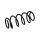 Suspension Spring Set front coil spring Ø 12 mm EIBACH for e.g. OPEL ASTRA