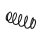 Suspension Spring Set front coil spring Ø 12 mm EIBACH for e.g. OPEL ASTRA