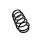 Suspension Spring Set front coil spring Ø 12 mm EIBACH for e.g. OPEL ASTRA