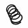 Suspension Spring Set front coil spring Ø 16.8 mm EIBACH for e.g. FORD TRANSIT