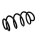 Suspension Spring Set front coil spring Ø 12.8 mm EIBACH for various vehicles