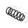Suspension Spring Set front axle coil spring Ø 12.2 mm EIBACH for e.g. VW GOLF