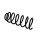 Suspension Spring Set front axle coil spring Ø 12.2 mm EIBACH for e.g. VW GOLF