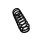 Suspension Spring Set front coil spring Ø 15 mm EIBACH for e.g. MB M-CLASS