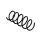 Suspension Spring Set front coil spring Ø 12 mm EIBACH for e.g. RENAULT CLIO