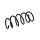 Suspension Spring Set front coil spring Ø 12 mm EIBACH for e.g. RENAULT CLIO
