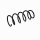 Suspension Spring Set front coil spring Ø 12 mm EIBACH for e.g. RENAULT KANGOO
