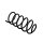 Suspension Spring Set front coil spring Ø 13.8 mm EIBACH for e.g. VOLVO V70