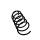 Suspension Spring Set front coil spring Ø 13.8 mm EIBACH for e.g. VOLVO V70