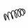 Suspension Spring Set front Ø 12 mm EIBACH suitable for e.g. PEUGEOT 207
