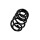 Suspension Spring Set rear coil spring Ø 13.2 mm EIBACH for e.g. OPEL ASTRA
