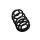 Suspension Spring Set rear coil spring Ø 13.2 mm EIBACH for e.g. OPEL ASTRA